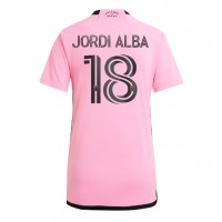 Inter Miami Jordi Alba #18 Hemmatröja Kvinnor 2024-25 Korta ärmar